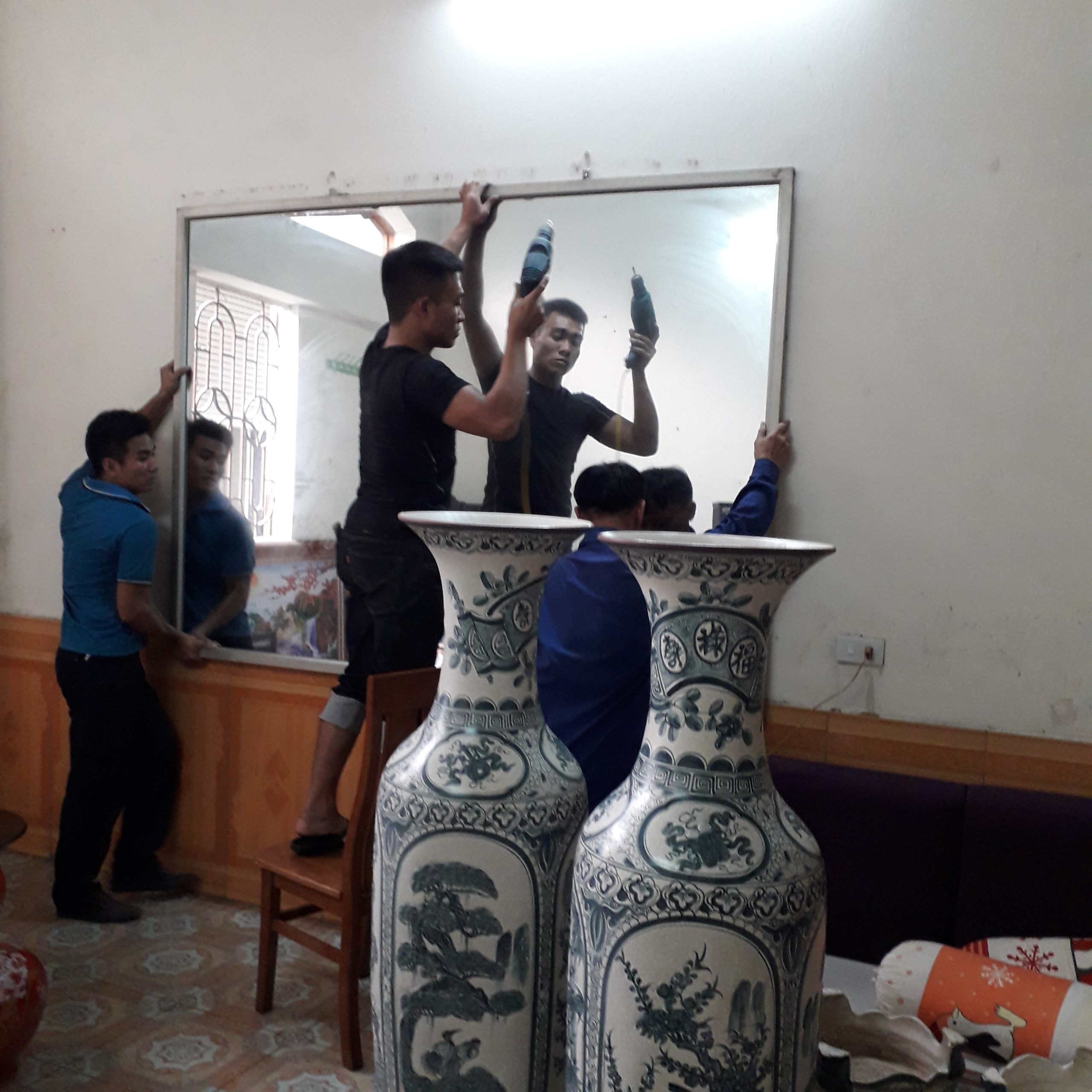 Vận chuyển nhà Hải Phòng - Chuyển bình Sứ - đồ dễ vỡ.