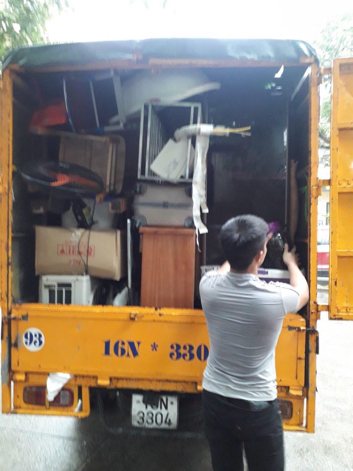 kỹ năng xếp xe khi chuyển đồ